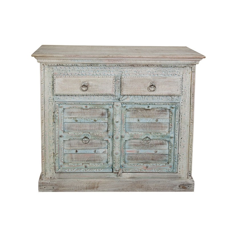 Credenza Romimex Beige Legno di mango 100 x 90 x 40 cm