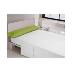 Lenzuolo con angoli aderenti Happy Home MIX COLORS Verde Matrimoniale 160 x 200 + 30 cm