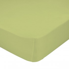 Lenzuolo con angoli HappyFriday BASIC KIDS Verde 70 x 140 x 14 cm