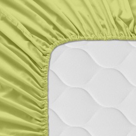 Lenzuolo con angoli HappyFriday BASIC KIDS Verde 70 x 140 x 14 cm
