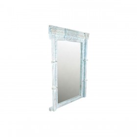 Specchio da parete Romimex Beige teak 143 x 195 x 27 cm