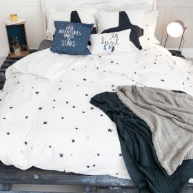 Copripiumino HappyFriday Blanc Constellation  Multicolore 240 x 220 cm
