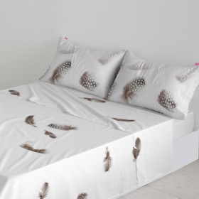 Lenzuolo Superiore HappyFriday Light  Multicolore 260 x 270 cm