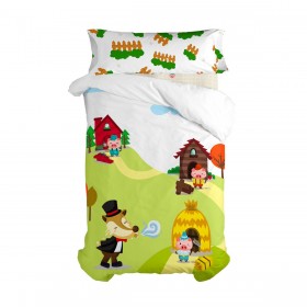 Copripiumone a sacco HappyFriday MR FOX Multicolore 28 x 4 x 38 cm