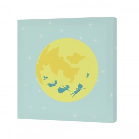 Tela HappyFriday Mr Box Flying boy  Multicolore 27 x 27 cm