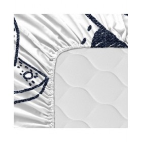 Lenzuolo con angoli HappyFriday MR FOX Bianco 70 x 140 x 14 cm Razzo