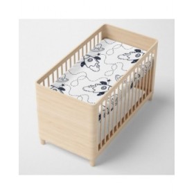 Lenzuolo con angoli HappyFriday MR FOX Bianco 70 x 140 x 14 cm Razzo
