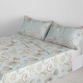 Lenzuolo Superiore HappyFriday Coral reef Multicolore 240 x 270 cm