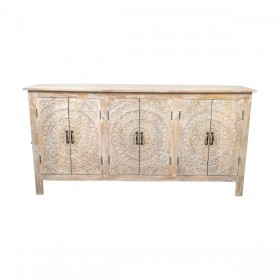 Credenza Romimex Naturale Legno di mango 170 x 85 x 40 cm