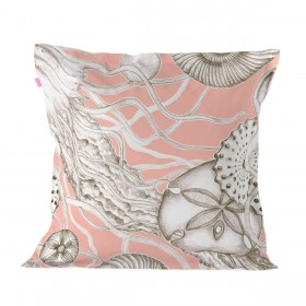 Fodera per cuscino HappyFriday Coral reef Multicolore 60 x 60 cm