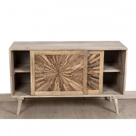 Credenza Romimex Naturale Legno di mango 115 x 70 x 40 cm
