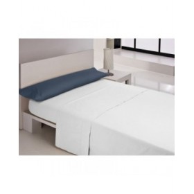 Federa Happy Home MIX COLORS Blu Marino Ala francese 144 Fili