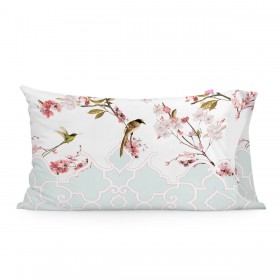 Set di federe HappyFriday Sakura Multicolore Matrimoniale 50 x 75 cm 15 x 1 x 38 cm