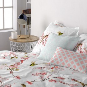 Set di federe HappyFriday Sakura Multicolore Matrimoniale 50 x 75 cm 15 x 1 x 38 cm