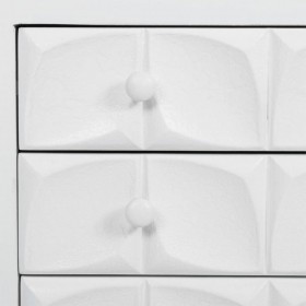 Cassettiera multiuso Alexandra House Living Bianco Legno di abete Legno MDF 43 x 58 x 136 cm
