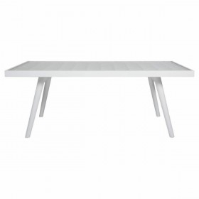 Tavolo aggiuntivo Alexandra House Living Bianco 65 x 48 x 125 cm