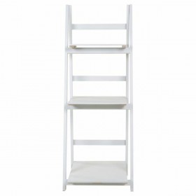 Scaffale Alexandra House Living Bianco Legno di paulownia Legno MDF 38 x 115 x 41 cm Scala