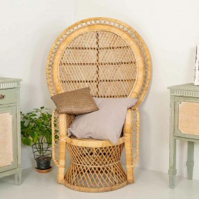 Poltrona Alexandra House Living Naturale 49 x 140 x 96 cm
