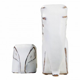 Statua Decorativa Alexandra House Living Bianco Poliresina Elefante 8 x 21 x 25 cm
