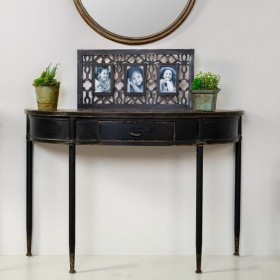 Ingresso Alexandra House Living Nero 44 x 80 x 120 cm