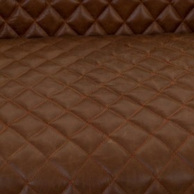 Divano Alexandra House Living Marrone Rosso Macchina 68 x 68 x 157 cm