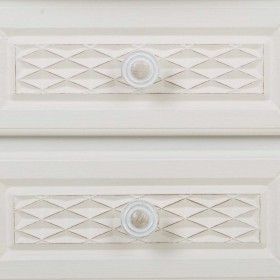 Comodino Alexandra House Living Bianco Crema 31 x 71 x 38 cm