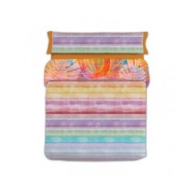 Set di copripiumino Lois CORSO P. Arancio Singolo 150 x 230 cm 3 Pezzi
