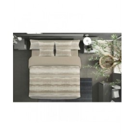 Set di copripiumino Pierre Cardin NINA Marrone Singolo 3 Pezzi