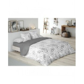 Set di copripiumino Pierre Cardin JEWEL Grigio Matrimoniale 3 Pezzi
