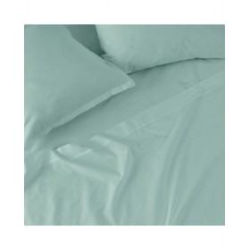 Lenzuolo con angoli HappyFriday BASIC Menta 140 x 200 x 32 cm