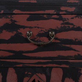 Ingresso con Cassetti Alexandra House Living Rosso 36 x 78 x 66 cm
