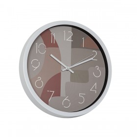 Orologio da Parete Romimex Bianco Verde Rosa polistirene 30 x 30 x 4 cm