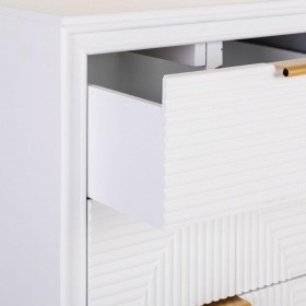 Cassettiera Alexandra House Living Dorato Legno MDF 36 x 100 x 42 cm