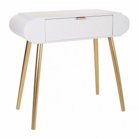 Ingresso Alexandra House Living Dorato 38 x 77 x 84 cm