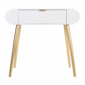 Ingresso Alexandra House Living Dorato 38 x 77 x 84 cm