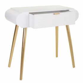 Ingresso Alexandra House Living Dorato 38 x 77 x 84 cm
