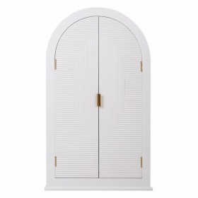 Specchio da parete Alexandra House Living Dorato Legno MDF 5 x 105 x 62 cm