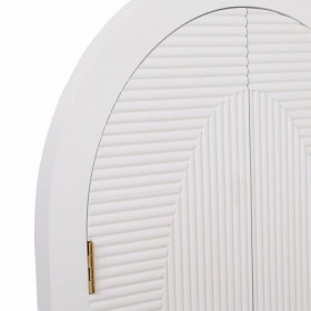 Specchio da parete Alexandra House Living Dorato Legno MDF 5 x 105 x 62 cm