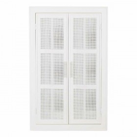 Specchio da parete Alexandra House Living Argentato Bambù Legno MDF 5 x 118 x 73 cm