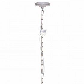 Lampadario Alexandra House Living Bianco Grigio