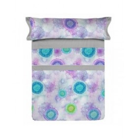Set di Lenzuola Lois MARA Grigio Singolo