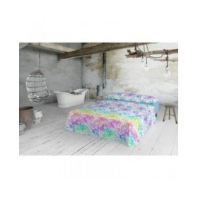 Set di Lenzuola Lois HIPPY Azzurro Singolo