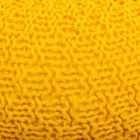 Puff Alexandra House Living Giallo polistirene 45 x 30 x 45 cm
