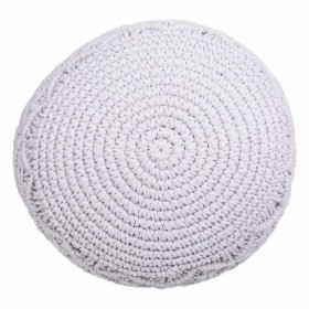 Puff Alexandra House Living Bianco polistirene 45 x 33 x 45 cm
