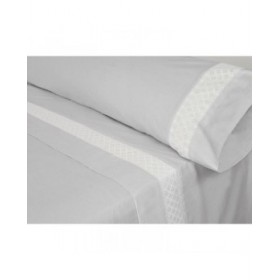 Set di Lenzuola Pierre Cardin ELISA Grigio Ala francese