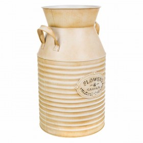 Brocca decorativa Alexandra House Living Bianco Beige Scaldalatte 22 x 39 x 25 cm