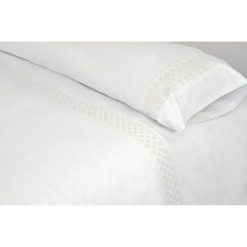 Set di copripiumino Pierre Cardin ELISA Bianco Ala francese 2 Pezzi
