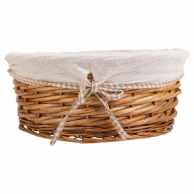 Set di Cesti Alexandra House Living vimini Legno di salice 30 x 13 x 30 cm 25 x 25 x 11 cm 36 x 15 x 36 cm 3 Pezzi