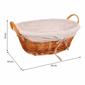 Set di Cesti Alexandra House Living vimini Legno di salice 38 x 29 x 14 cm 34 x 16 x 44 cm 31,5 x 23,5 x 12 cm 3 Pezzi
