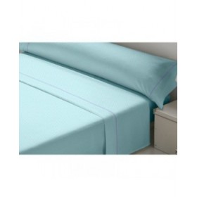 Set di Lenzuola Tejidos Reina Tamara Azzurro Matrimoniale
